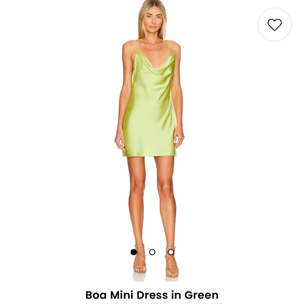 Lovers & friends Boa dress in green